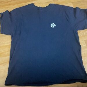 Women’s Navy Blue Short Sleeve Graphic T-Shirt Size XL